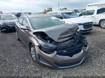  Salvage Hyundai ELANTRA