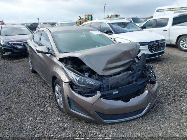  Salvage Hyundai ELANTRA