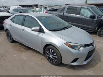  Salvage Toyota Corolla