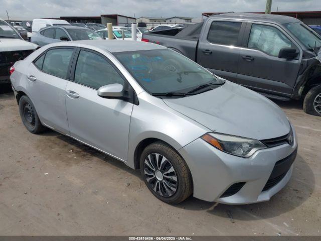  Salvage Toyota Corolla