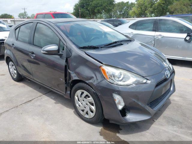  Salvage Toyota Prius c