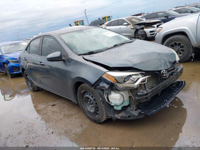  Salvage Toyota Corolla