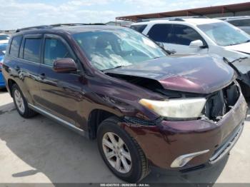  Salvage Toyota Highlander