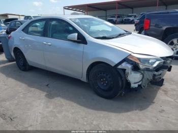  Salvage Toyota Corolla