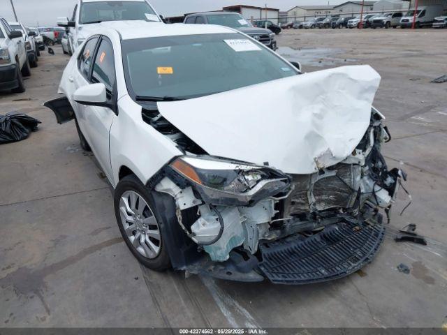  Salvage Toyota Corolla