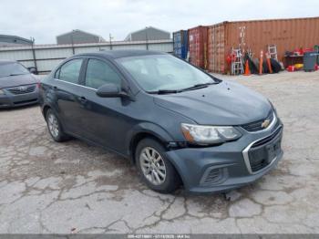  Salvage Chevrolet Sonic