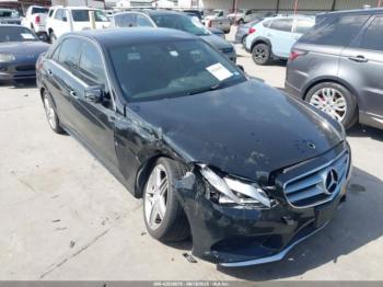  Salvage Mercedes-Benz E-Class