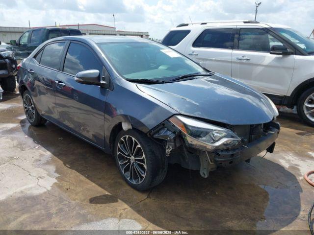  Salvage Toyota Corolla