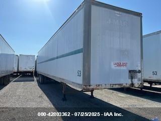  Salvage Wabash National Corp Semi Trailer