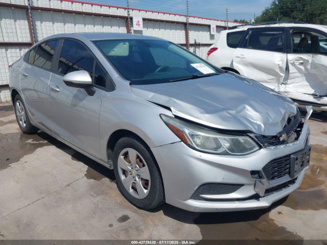  Salvage Chevrolet Cruze