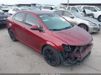  Salvage Chevrolet Sonic