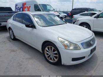  Salvage INFINITI G37