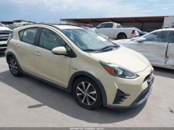  Salvage Toyota Prius c