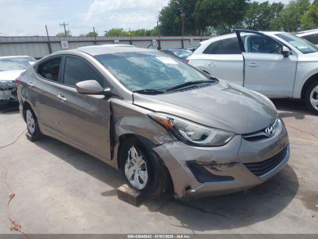  Salvage Hyundai ELANTRA