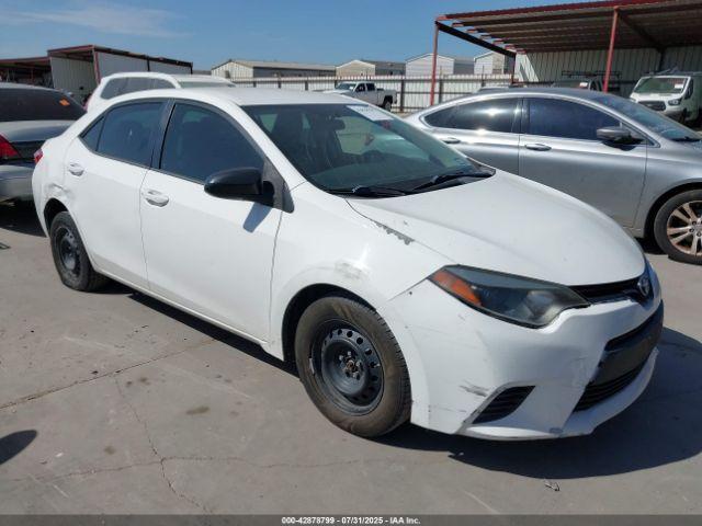 Salvage Toyota Corolla