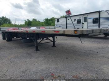  Salvage Utility Trailer Mfg Flatbed Trailer