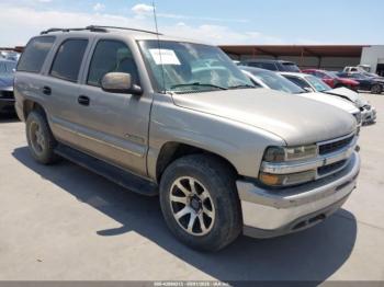  Salvage Chevrolet Tahoe