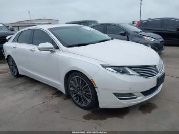  Salvage Lincoln MKZ Hybrid