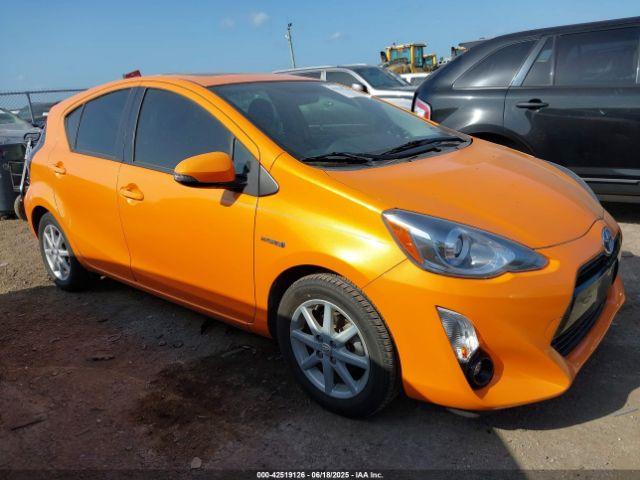  Salvage Toyota Prius c