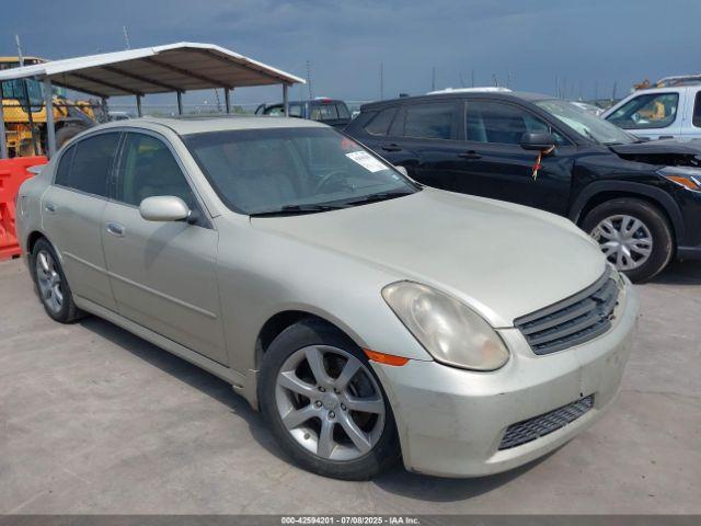  Salvage INFINITI G35