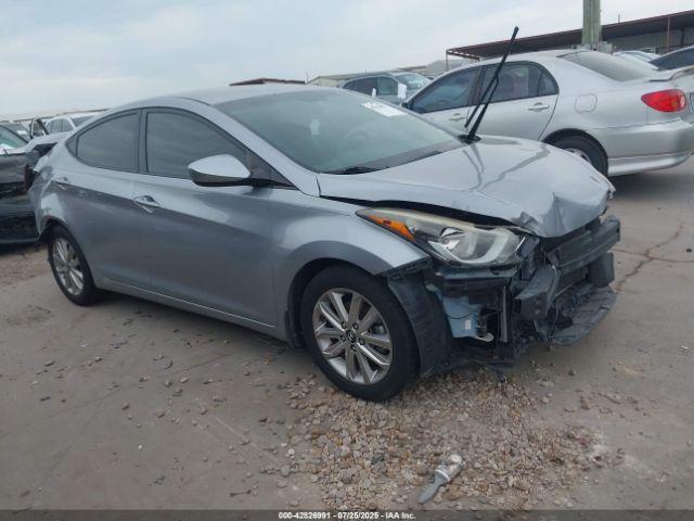  Salvage Hyundai ELANTRA