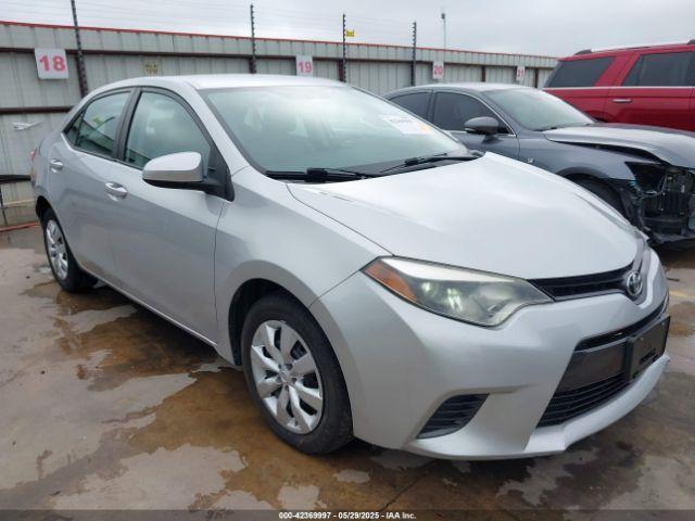  Salvage Toyota Corolla