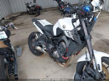 Salvage Yamaha Fz09