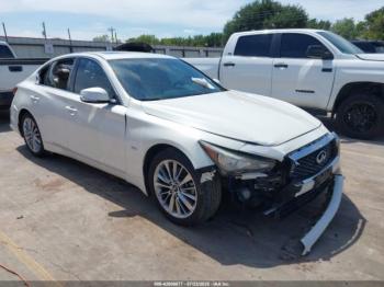  Salvage INFINITI Q50