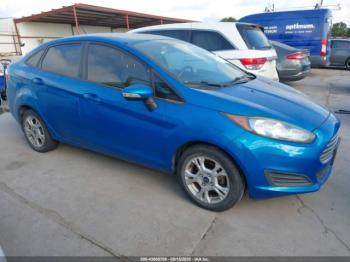  Salvage Ford Fiesta
