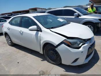  Salvage Toyota Corolla