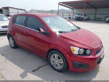  Salvage Chevrolet Sonic