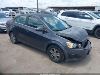  Salvage Chevrolet Sonic