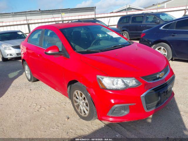  Salvage Chevrolet Sonic