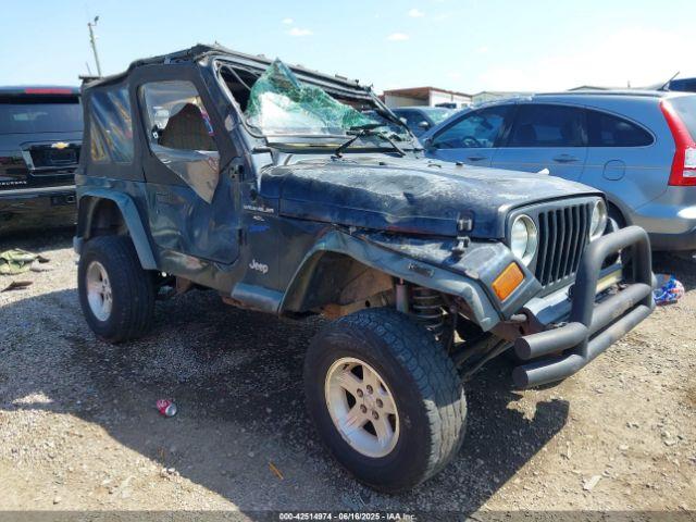  Salvage Jeep Wrangler