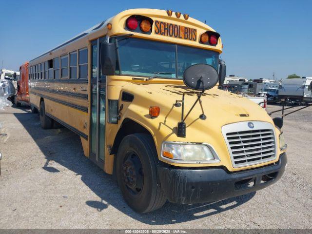  Salvage Blue Bird School Bus   Transit Bus