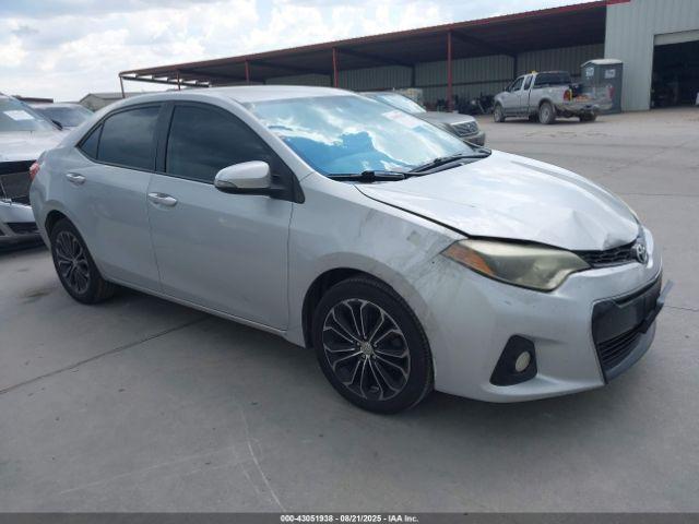  Salvage Toyota Corolla