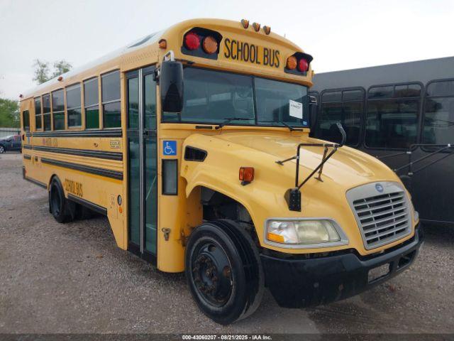  Salvage Blue Bird School Bus   Transit Bus