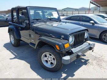  Salvage Jeep Wrangler