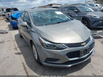  Salvage Chevrolet Cruze