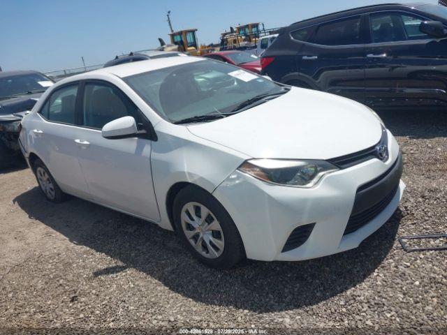  Salvage Toyota Corolla