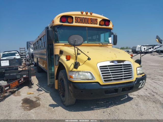  Salvage Blue Bird School Bus   Transit Bus