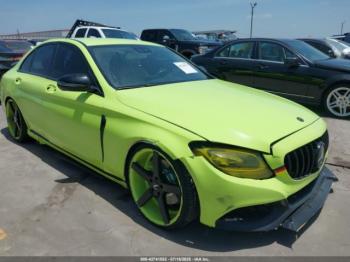  Salvage Mercedes-Benz C-Class