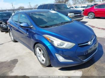  Salvage Hyundai ELANTRA