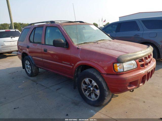  Salvage Isuzu Rodeo