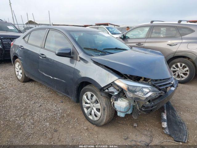  Salvage Toyota Corolla