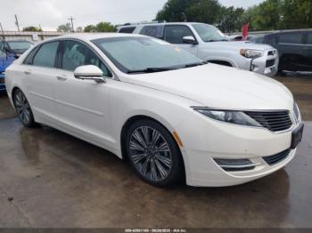  Salvage Lincoln MKZ Hybrid