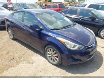  Salvage Hyundai ELANTRA