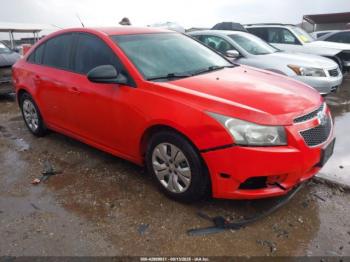  Salvage Chevrolet Cruze