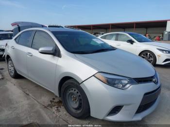  Salvage Toyota Corolla