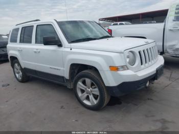  Salvage Jeep Patriot